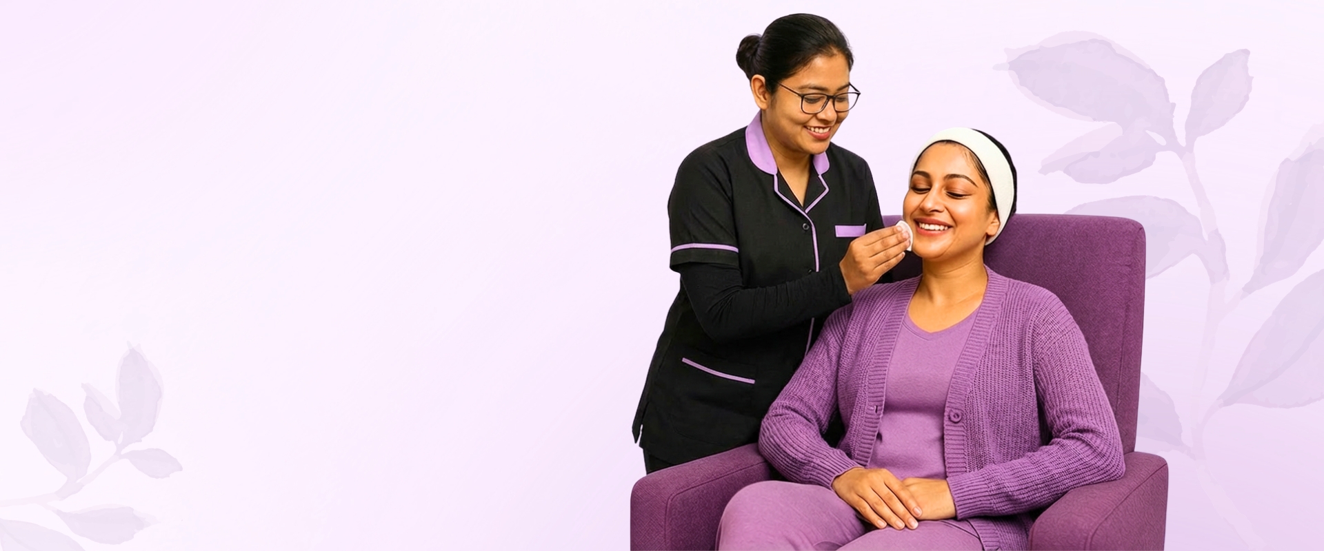 Salon services at home